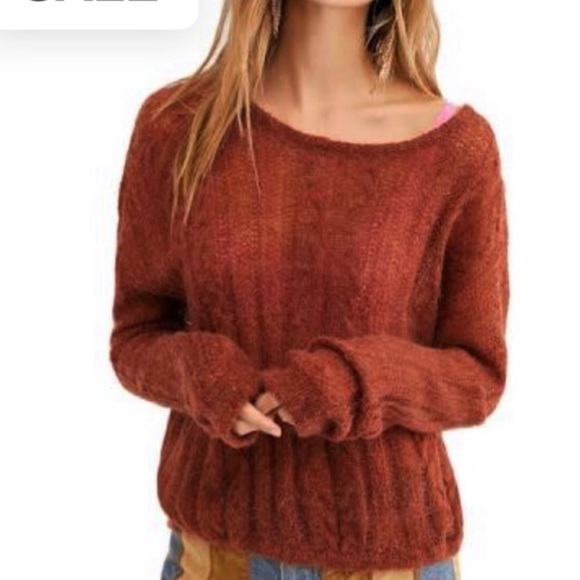 Free People Tops - FREE  PEOPLE ANGEL SOFT PULLOVER NWT